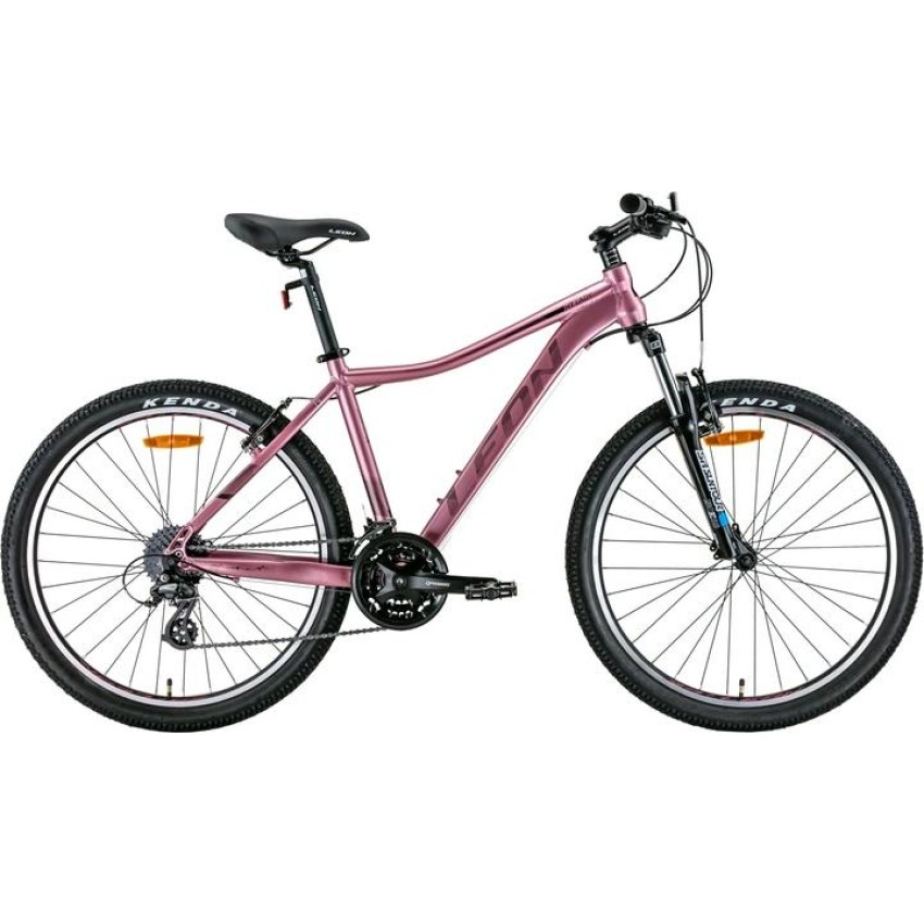 Велосипед 26" LEON HT-LADY AM preload Vbr 2022 (рожевий з чорним) рама - 15"