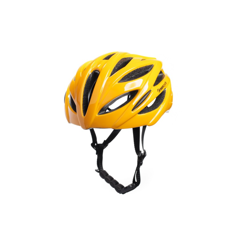 Шлем Green Cycle Alleycat размер 54-58см оранж глянец