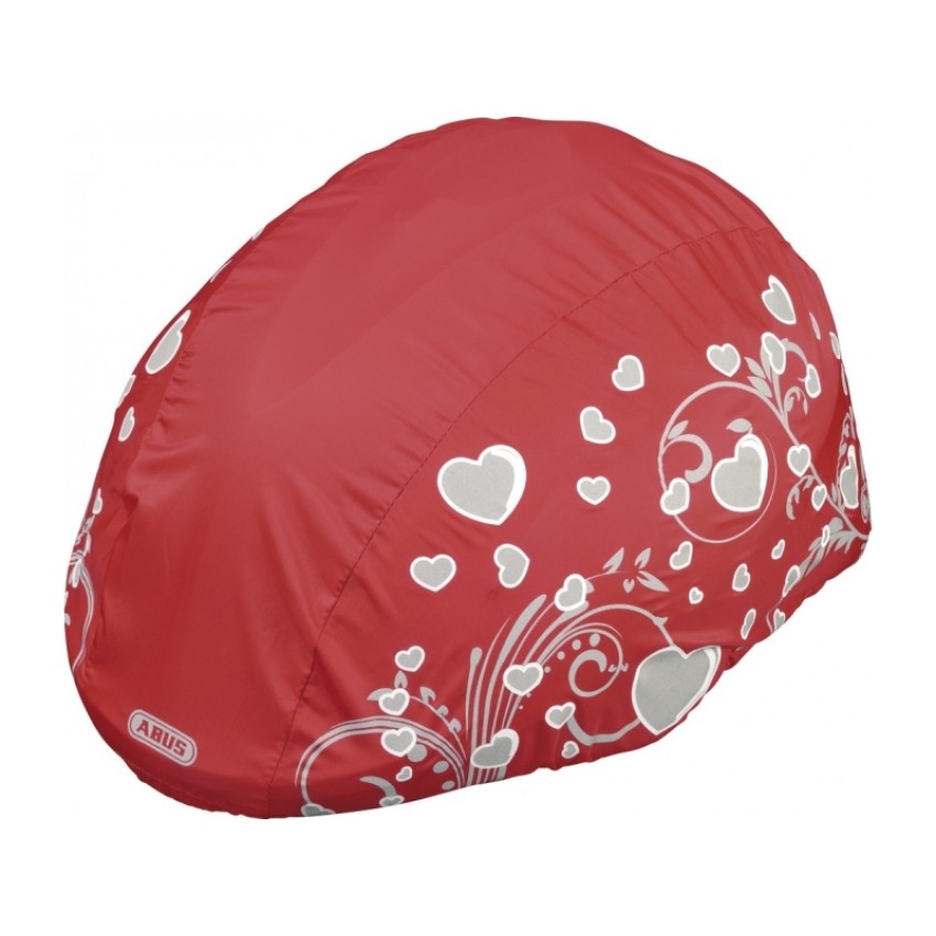 Дождевик на шлем ABUS Love красный