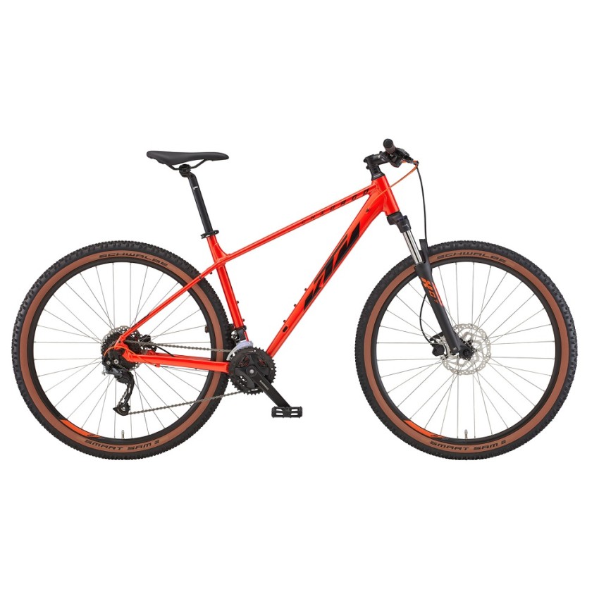 Велосипед KTM CHICAGO 291 29 ", рама XL помаранчевий (чорний), 2022