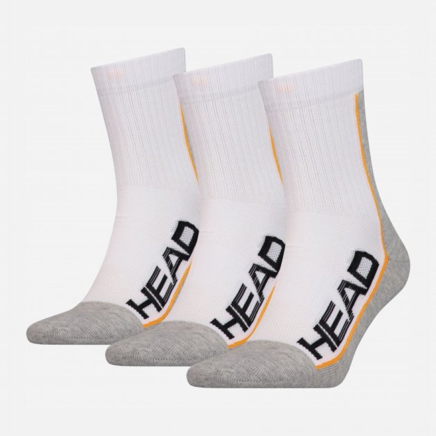 Шкарпетки Head PERFORMANCE SHORT CREW 3PPK UNISEX білий, сірий Уні 35-38 (8718824742427)
