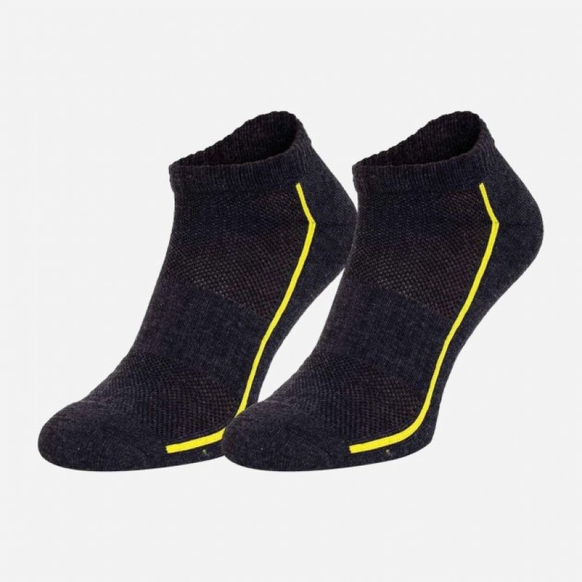 Шкарпетки Head PERFORMANCE SNEAKER 2P UNISEX темно-сірий, жовтий Уні 39-42 (8720245181891)