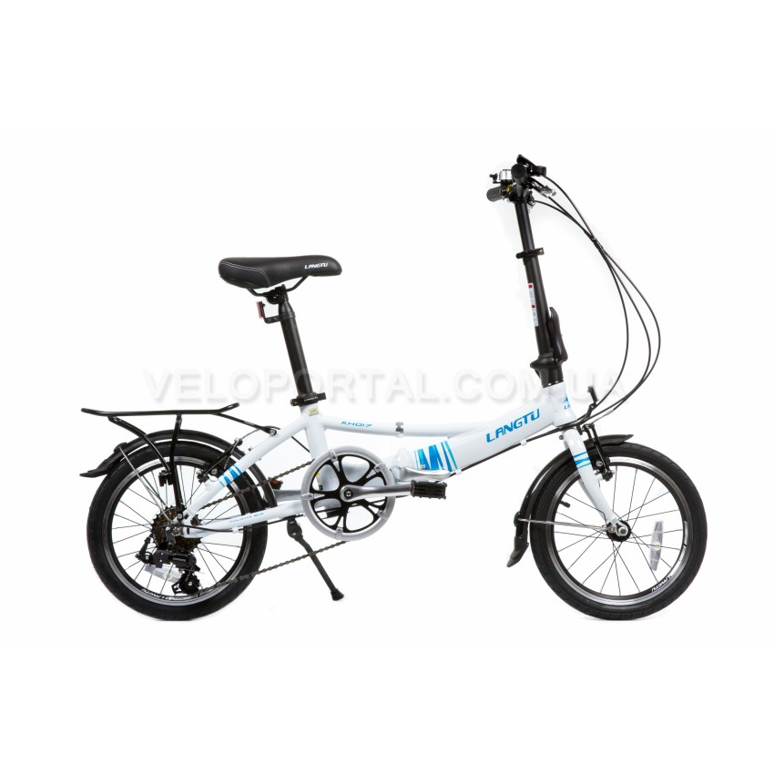 Велосипед 16" Langtu KH017 Белый/ Синий