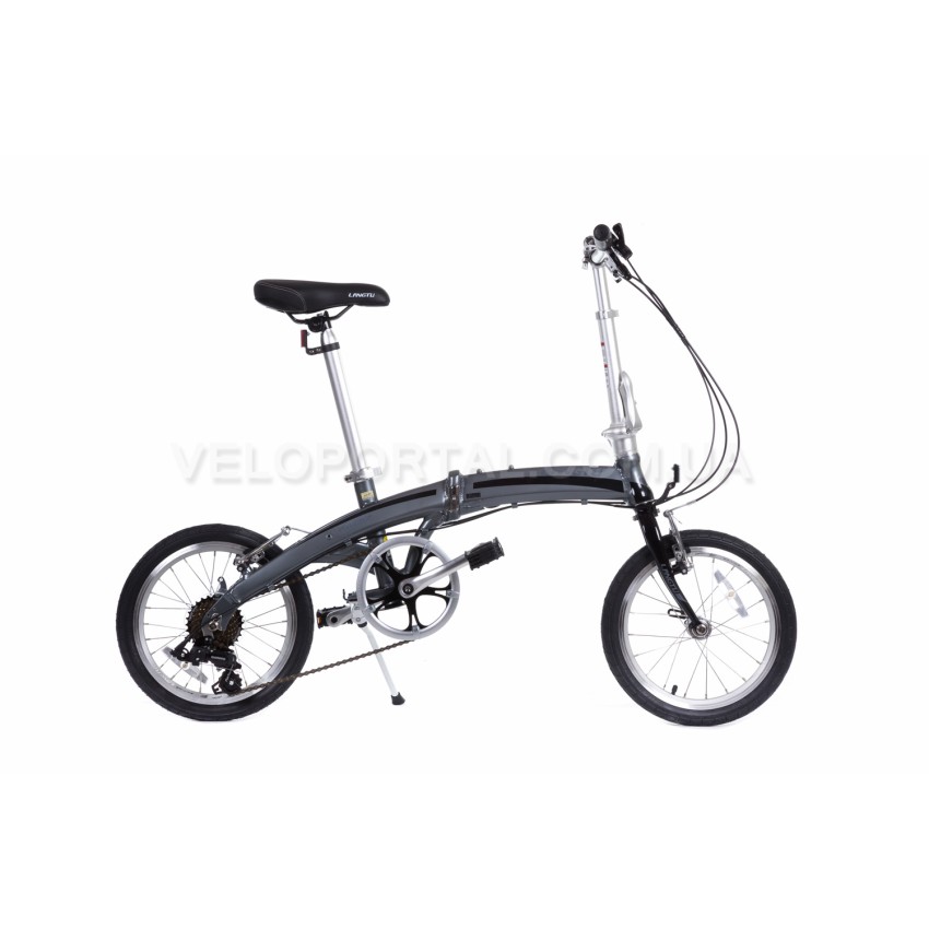 Велосипед 16" Langtu KW017(14) Серебристый/ Черный