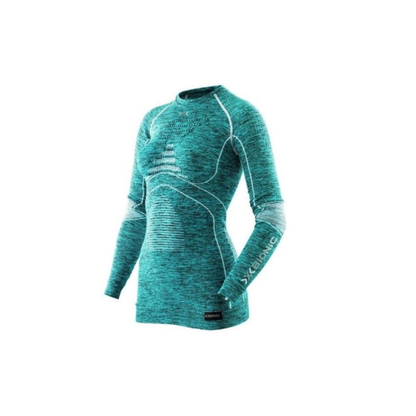 Термофутболка жіноча з довгим рукавом X-Bionic Energy Accumulator® EVO Melange Lady Shirt I100668-A619
