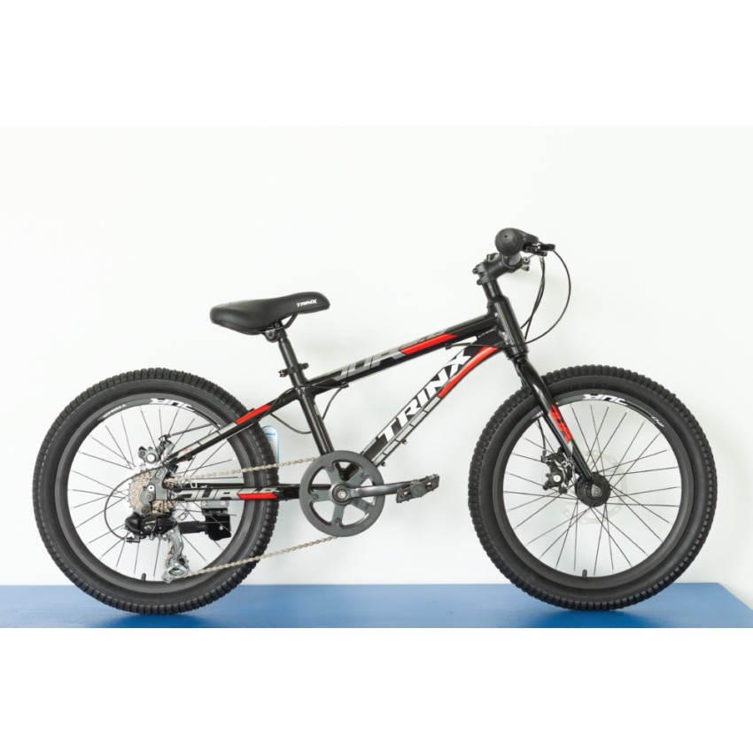 Підлітковий велосипед 20" Trinx Junior 3.0 Black-Grey-Red One-size (10700030)