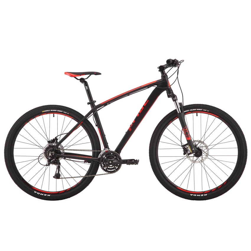 Велосипед 29" Pride Rebel 9.3 рама - 21" черный/красный/серый 2017
