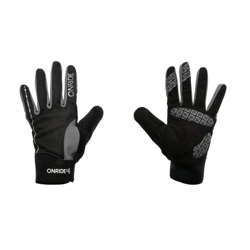 Перчатки ONRIDE Pleasure цвет черный/серый разм. XL