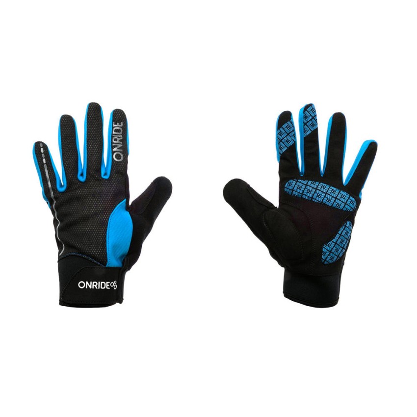 Перчатки ONRIDE Pleasure цвет черный/синий разм. XS
