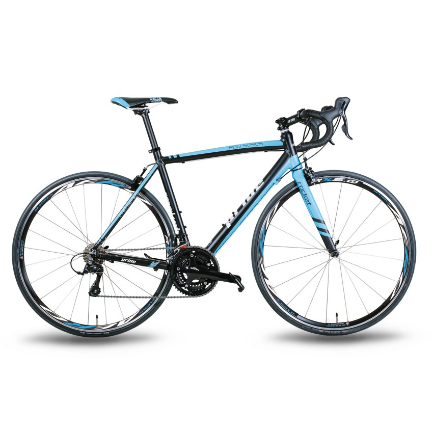 Велосипед 28'' Pride ROCKET Sora рама - 54 см черно-синий