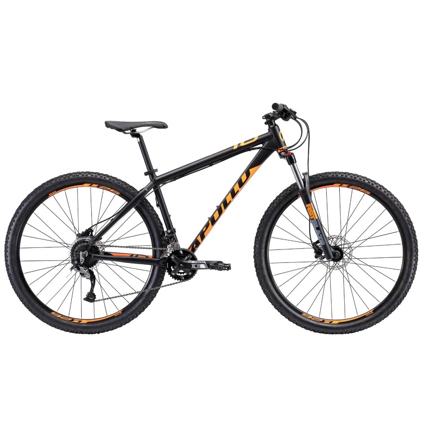 Велосипед 29" Apollo COMP 10 рама - S matte black/matte fluoro orange