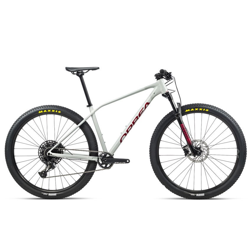 Велосипед Orbea Alma H10-Eagle 29 L 2021 White Grey- Metallic Red (Gloss) (L22316LK)