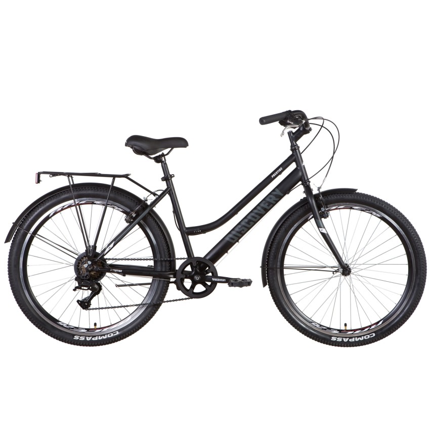 Велосипед 26" Discovery PRESTIGE WOMAN 2022 (чорний)