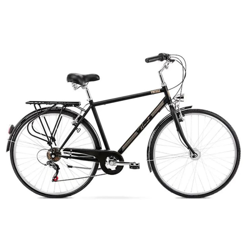 Велосипед 28" ROMET Vintage M темно-сірій 20 L