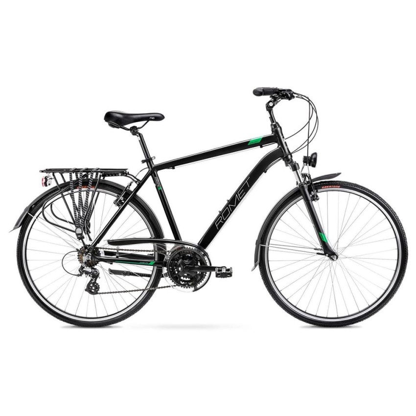 Велосипед 28" ROMET Wagant 1 чорно-зелений 19 M