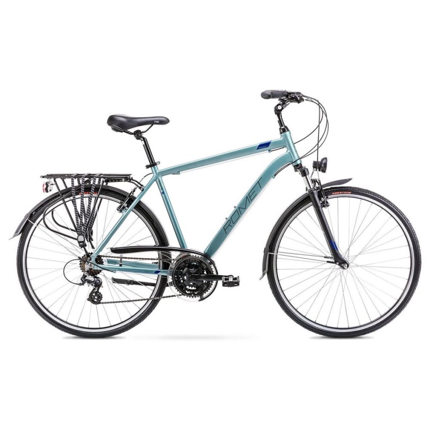 Велосипед 28" ROMET Wagant 1 сріблястосиній-блакитний 19 M