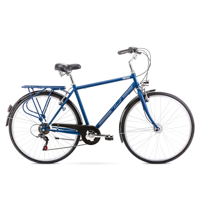 Велосипед 28" ROMET Vintage M темно-блакитний 18 M