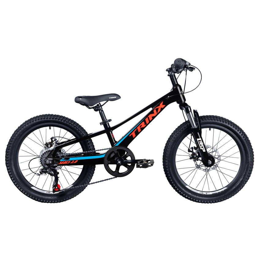 Підлітковий велосипед 20" Trinx SEALS 2.0 2022 Black-Red-Blue (10700155)