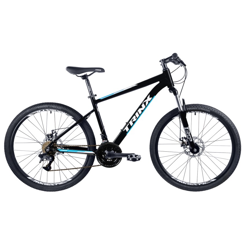 Велосипед 26" Trinx M100 2022 рама-19" Black-Blue-White (10700161)