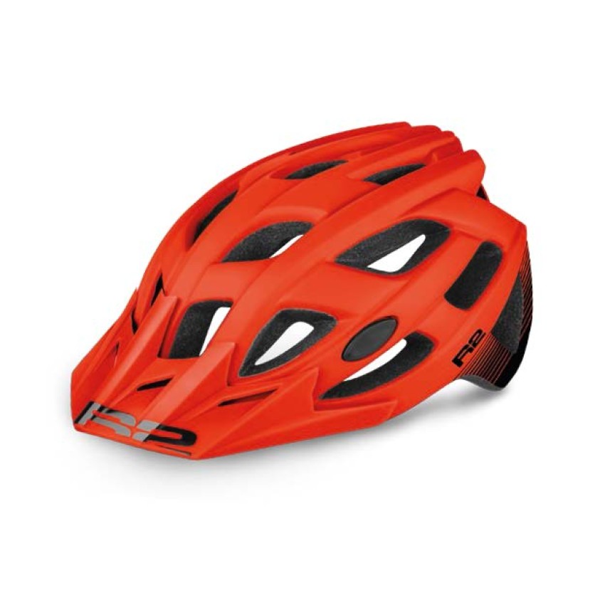 Шлем R2 ROCK красный/ черный матовый L (58 - 62 см)