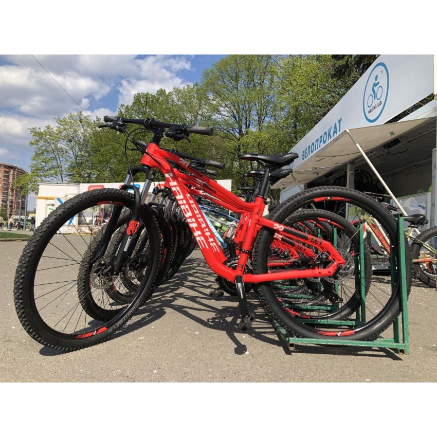 Велосипед Haibike SEET HardNine 2.0 29" рама S, M, L, XL красный/белый 2020 б/у