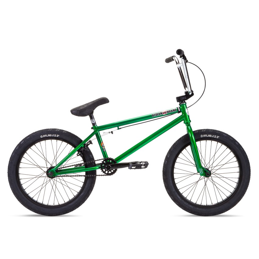 Велосипед 20" Stolen HEIST 21.00" 2021 DARK GREEN W/ CHROME