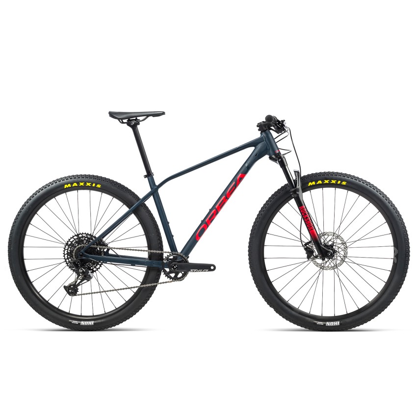 Велосипед Orbea Alma H10-Eagle 29 M 2021 Blue Bondi (Matte) - Bright Red (Gloss) (L22316LJ)