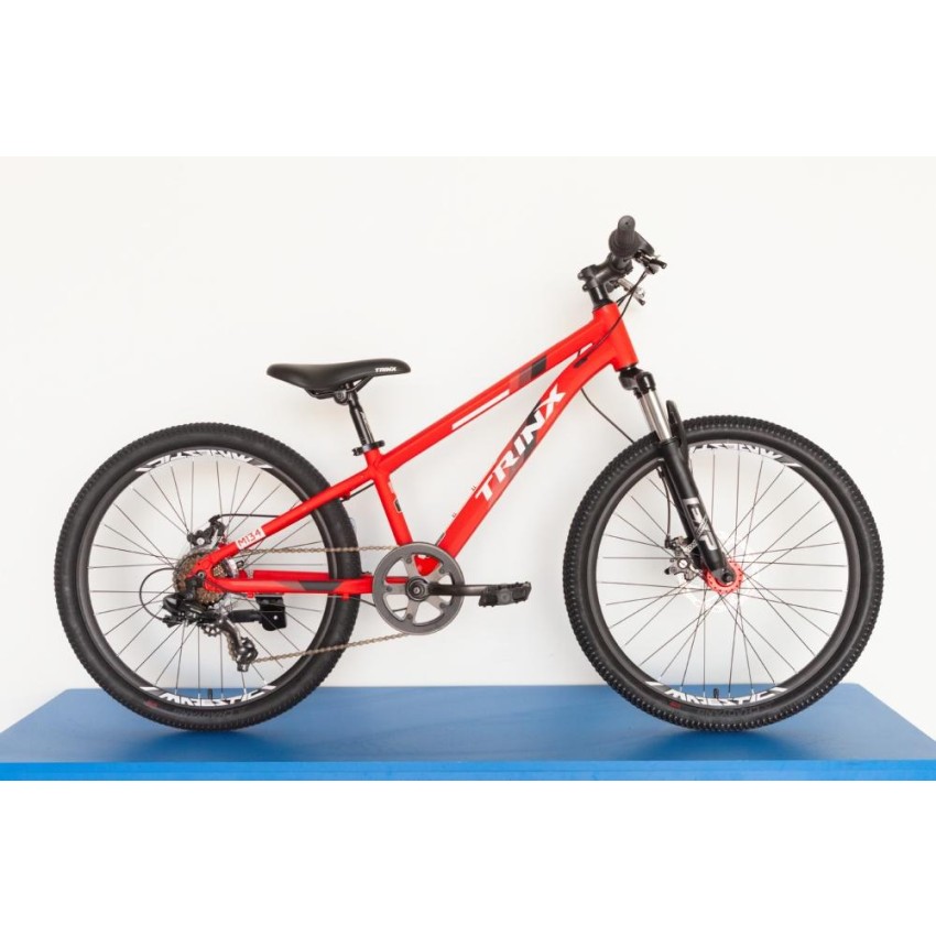 Підлітковий велосипед 24" Trinx M134 рама-11" Matt-Red-White-Red XS (2021) (10070079)