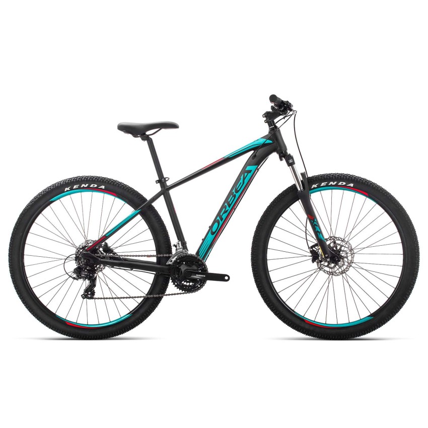 Велосипед Orbea MX 27 60 M [2019] Black - Turquoise - Red