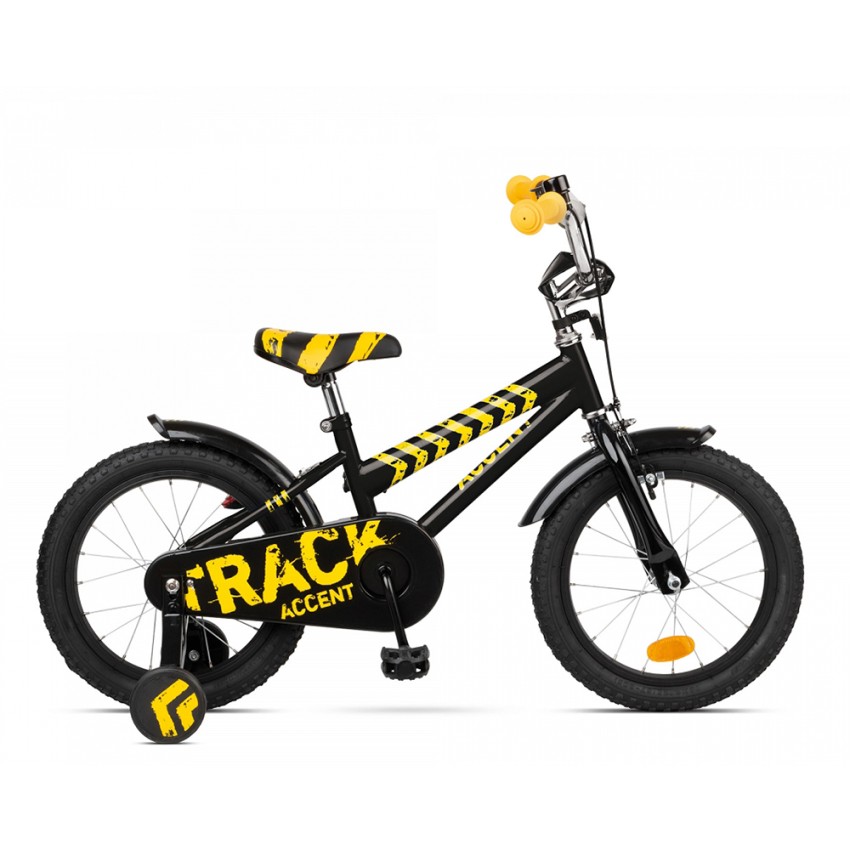 Велосипед дитячий Accent Track 16" black