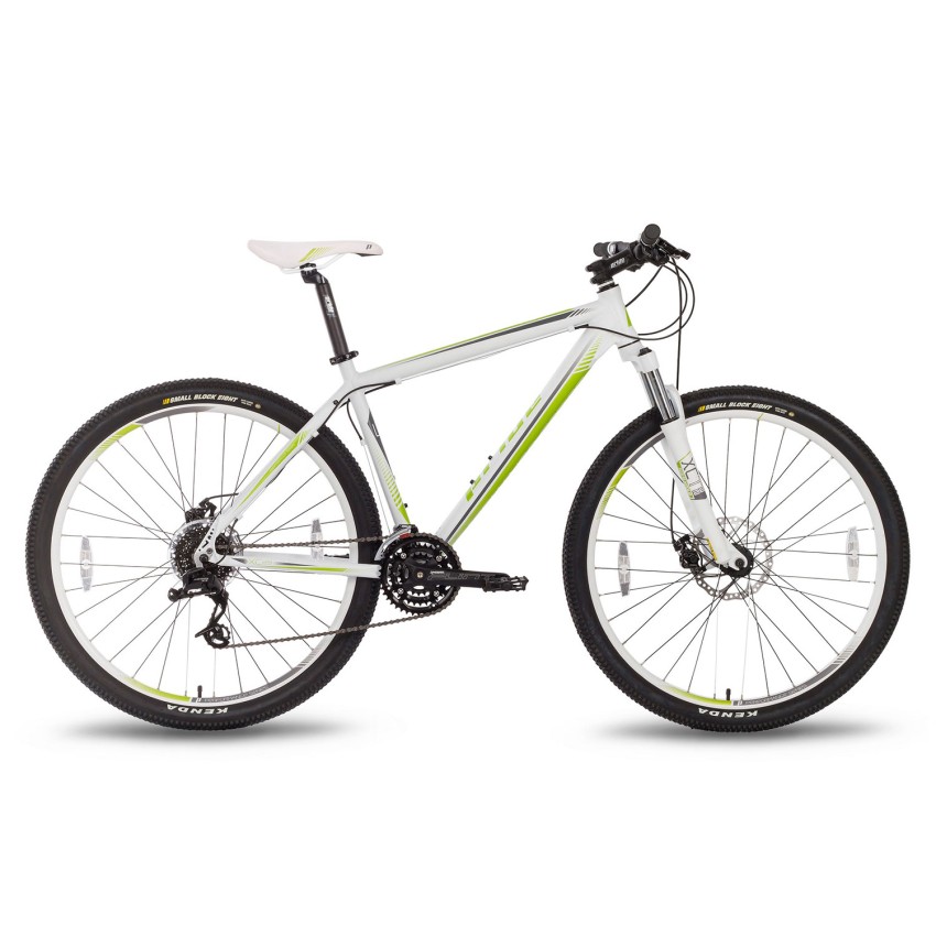 Велосипед 29" Pride XC-29 MD рама - 21" бело-зеленый матовый 2016