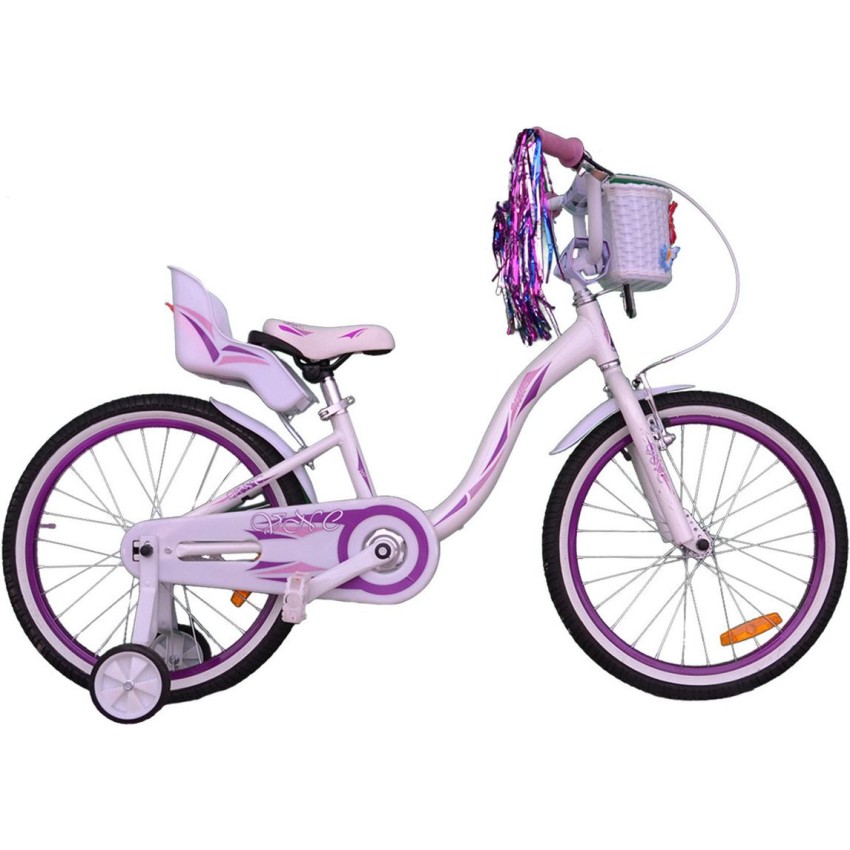 Велосипед VNC 20" Miss, 2019-FA-WP, white/purple (shiny). 30см