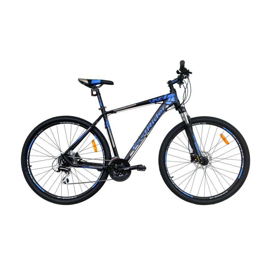Велосипед VNC 29" FastRider A7, 29A7-53-BB, black/blue (matt). 53см
