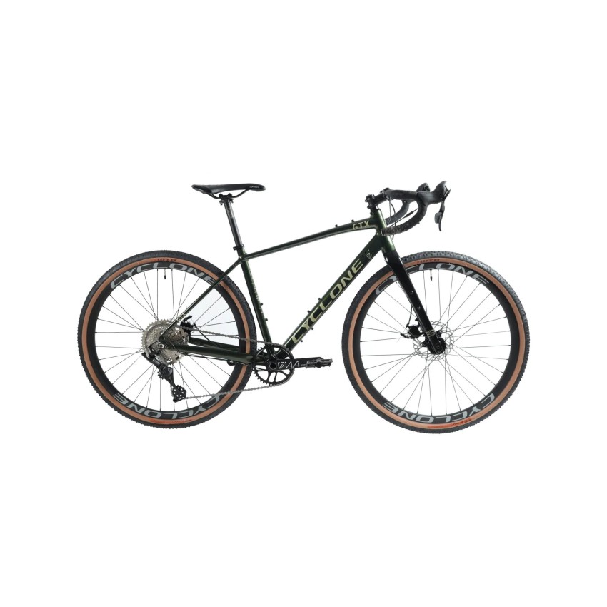 Велосипед 700C CYCLONE GTX 52 (43 см) 2024 зелений