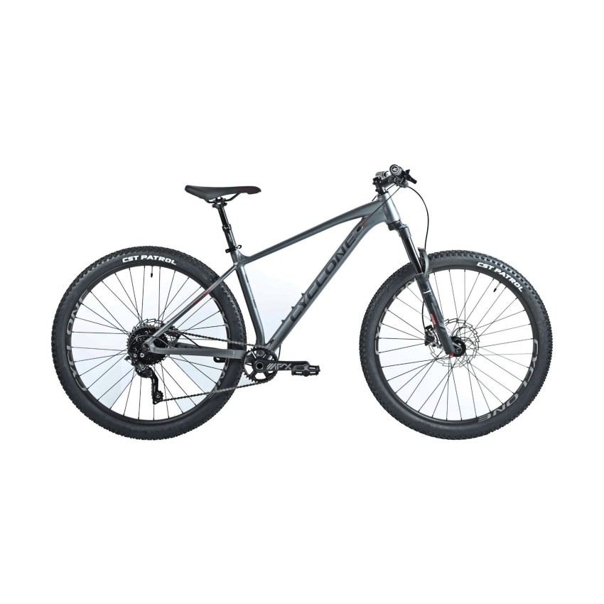 Велосипед 29" CYCLONE SLX PRO trail 2 рама - M 455 мм 2022 сірий