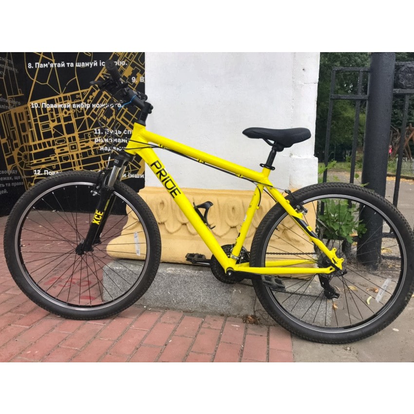 Велосипед 27,5" Pride Marvel 7.1 рама - L желто-черный 2020 Б/У