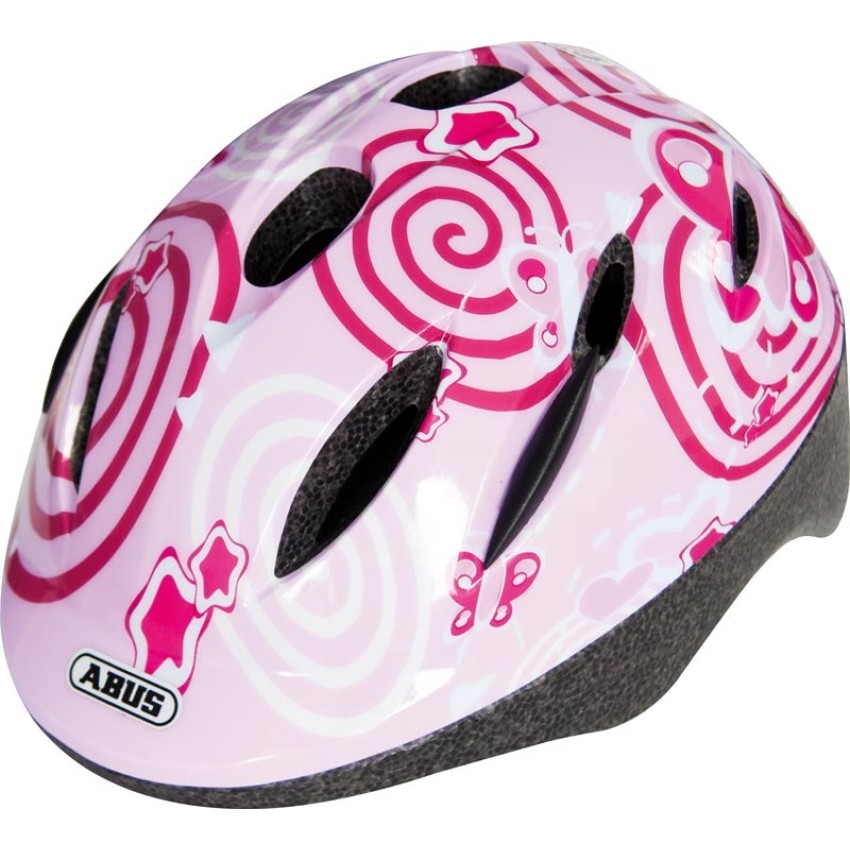 Шлем детский ABUS SMOOTY Zoom Butterfly розовый S