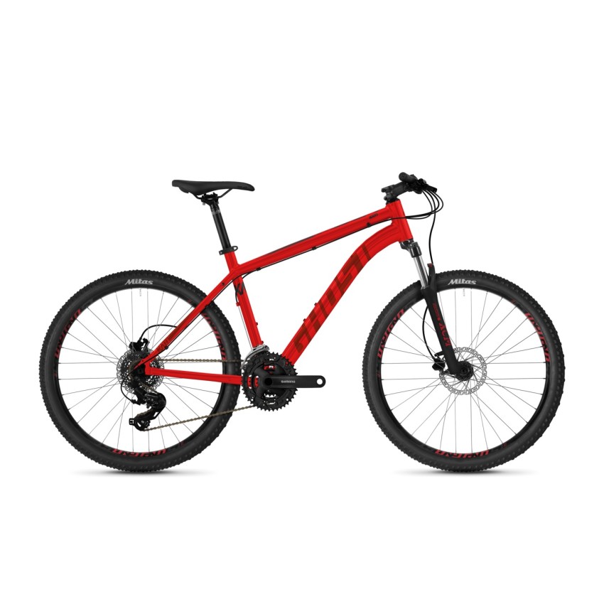 Велосипед Ghost Kato Base 26" red/dark red рама S