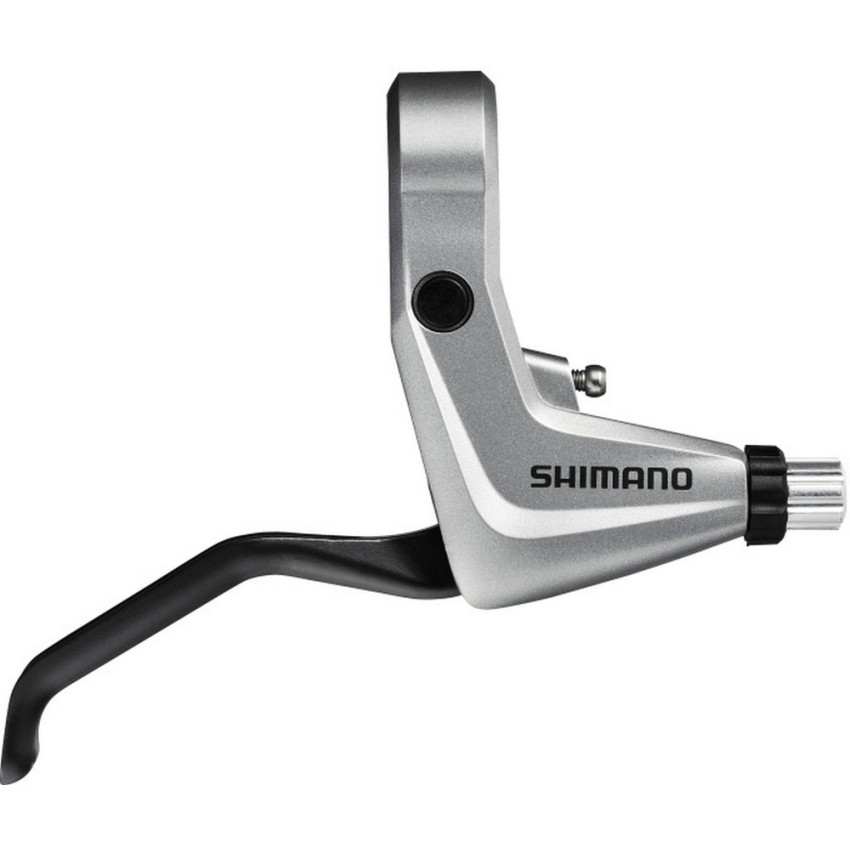 Тормозная ручка Shimano Alivio BL-T4000 V-brake левая под 2 пальца серый / черный