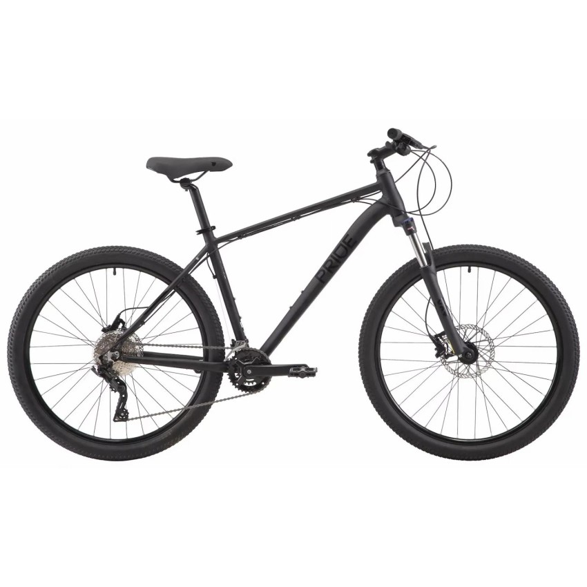 Велосипед 29" Pride MARVEL 9.3 рама - XL 2023 чорний (гальма SRAM, задній перемикач та манетка - MICROSHIFT)