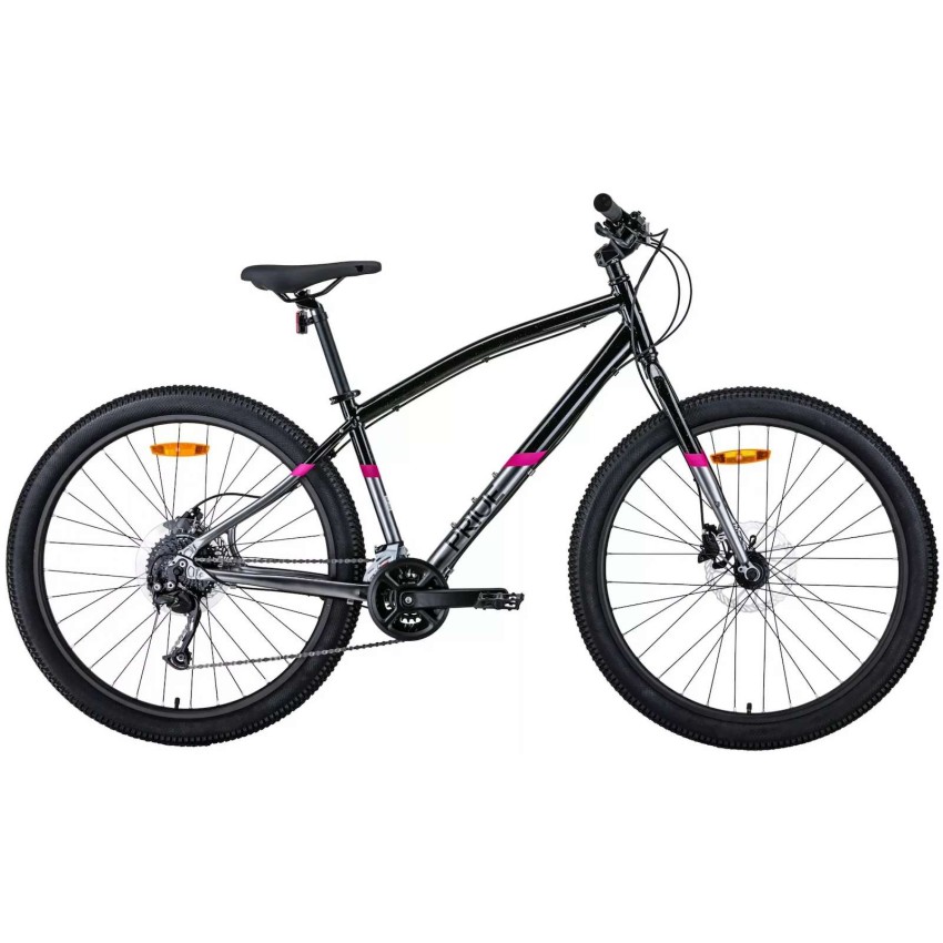 Велосипед 27,5" Pride ROCKSTEADY AL 7.2 рама - XL 2023 чорний