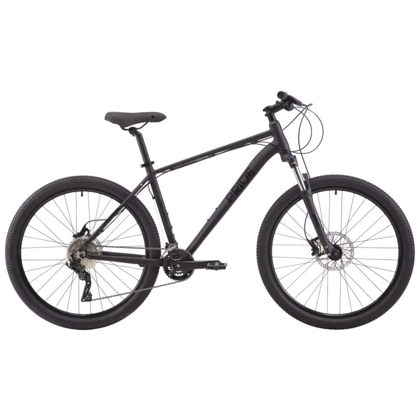 Велосипед 27,5" Pride MARVEL 7.3 рама - M 2022 чорний (гальма SRAM, задній перемикач і манетка - MICROSHIFT)