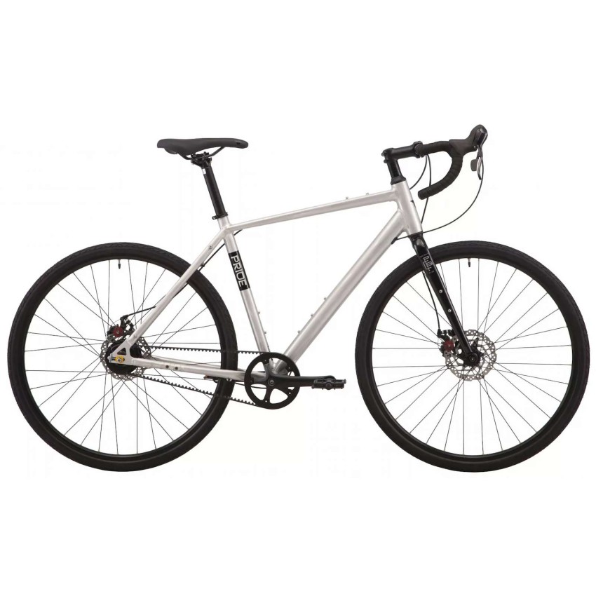Велосипед 28" Pride CAFERACER рама - L 2022 сірий