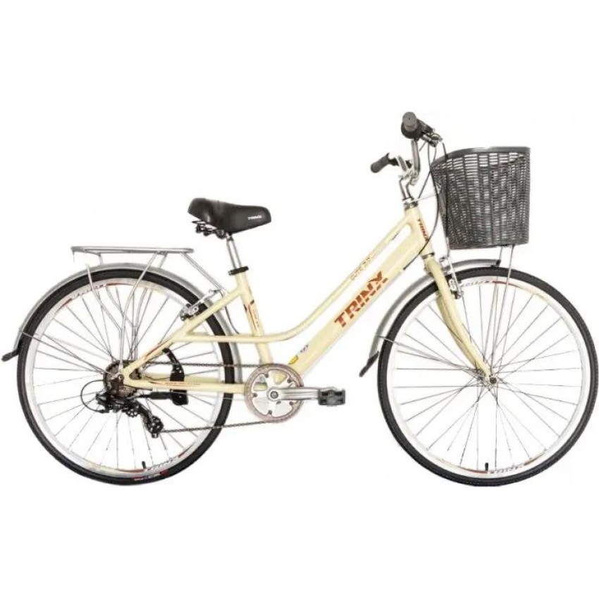 Велосипед Trinx Cute 3.0 26"х15" Yellow-brown