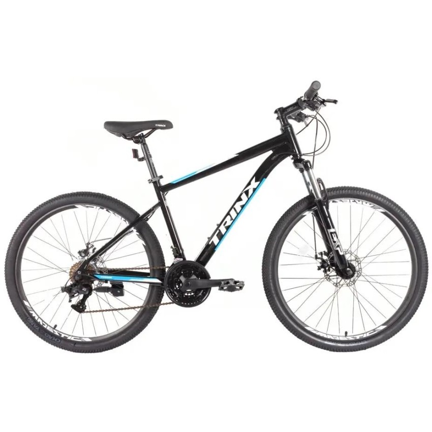 Велосипед 26" Trinx M100 2022 рама-13,5" Black-Blue-White (10700166)