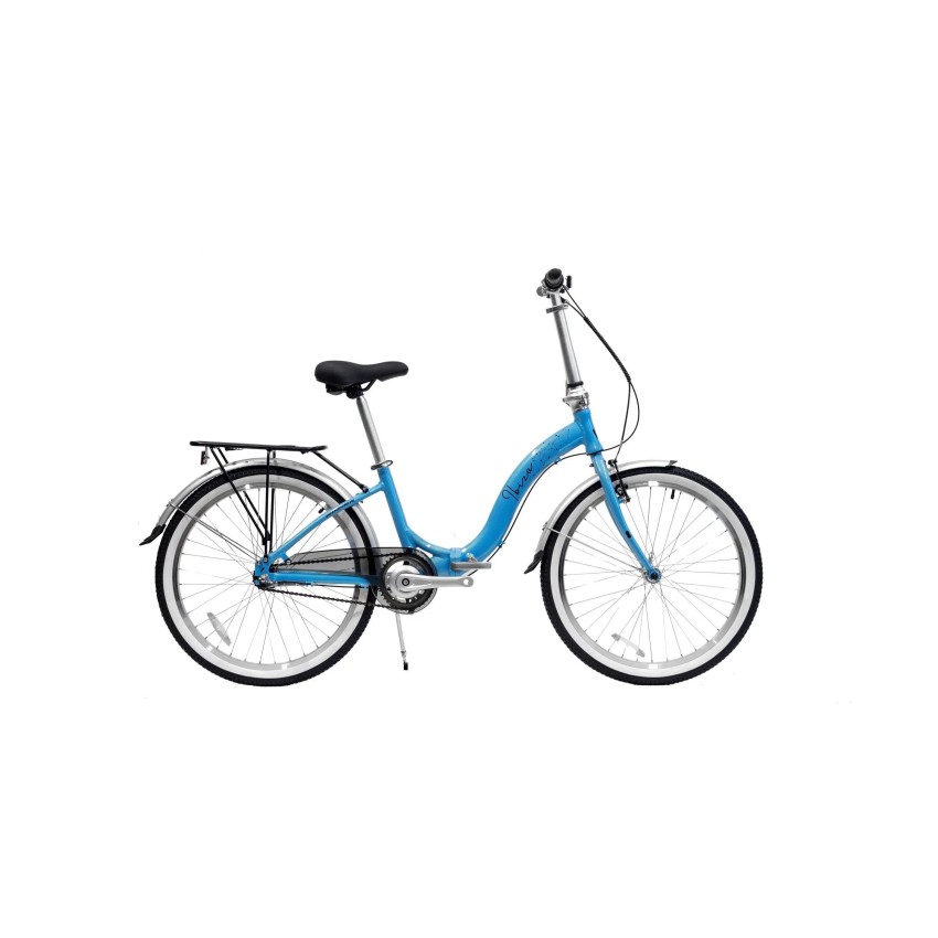 Велосипед 24" WINNER IBIZA 2024 складаний блакитний