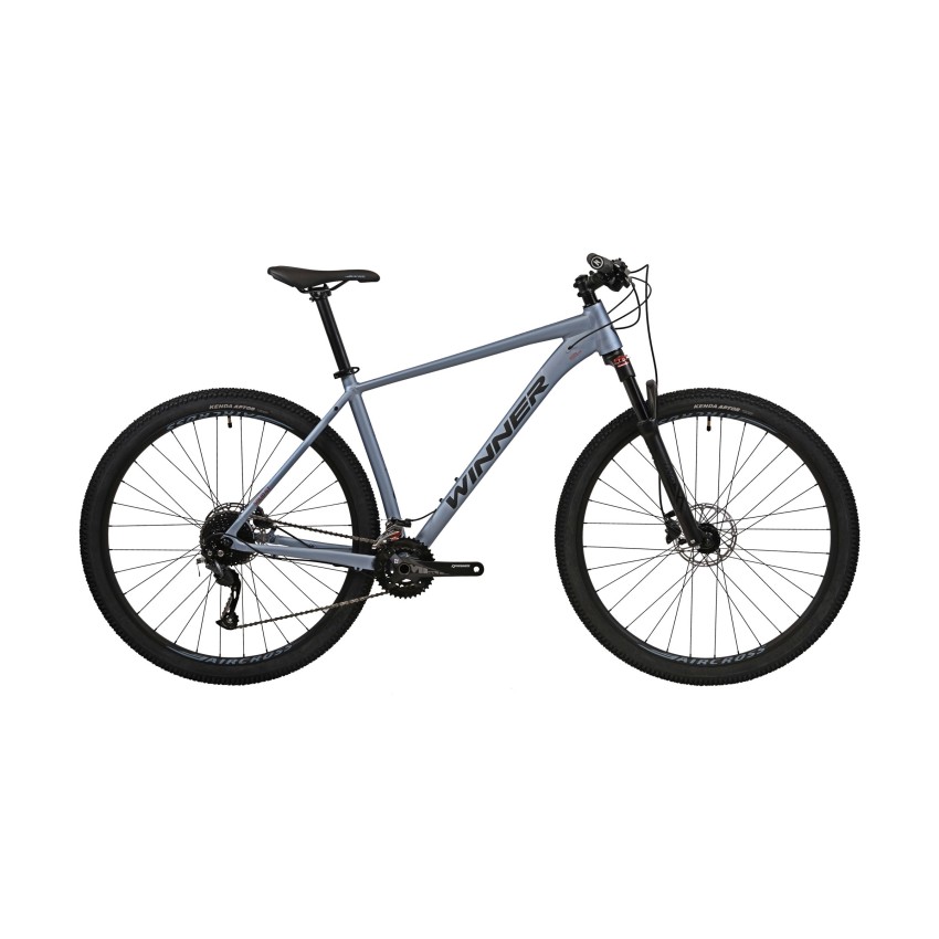 Велосипед 29" WINNER SOLID-GT рама - L 2024 сірий матовий
