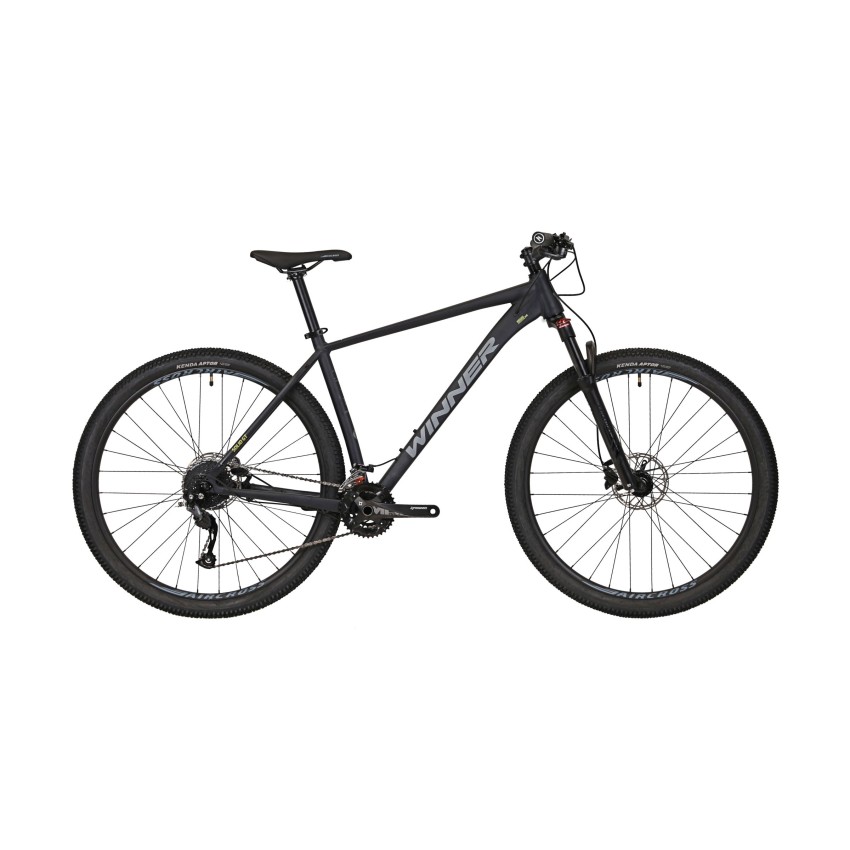 Велосипед 29" WINNER SOLID-GT рама - L 2024 чорний матовий