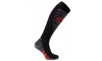 Шкарпетки гірськолижні Hi-Tec Galache Black-Grey-Red