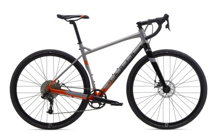 Велосипед Marin Gestalt 28" Сріблястий/помаранчевий/чорний S